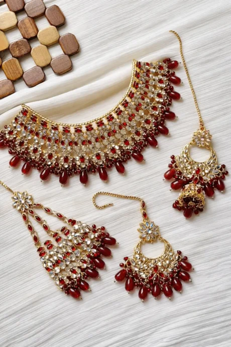 Traditional Indian Bridal Jewelery Set